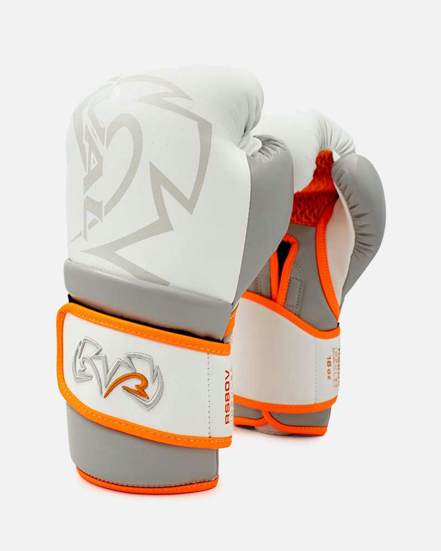 Rival Boxhandschuhe Impulse RS80V – Weiß/Orange