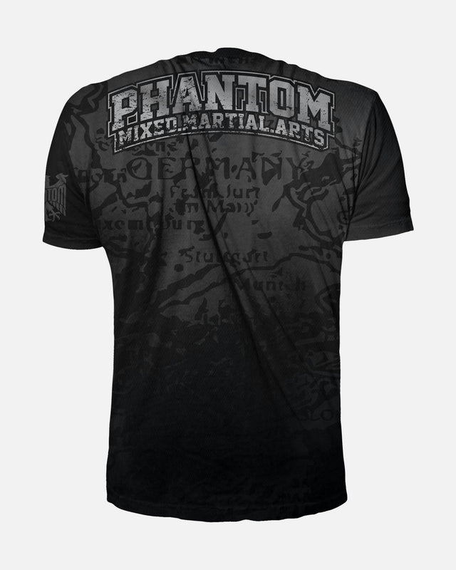 Phantom Athletics Trainingsshirt EVO Germany Silver Eagle - Sort/Grå