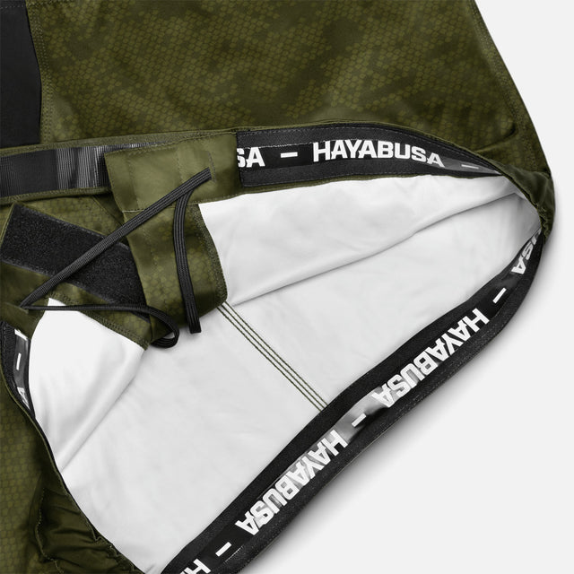Shorts de MMA Hayabusa Hexagon – Vert