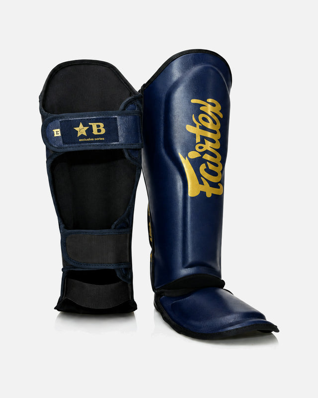 Ochraniacze na piszczele Fairtex FXB – Granatowy