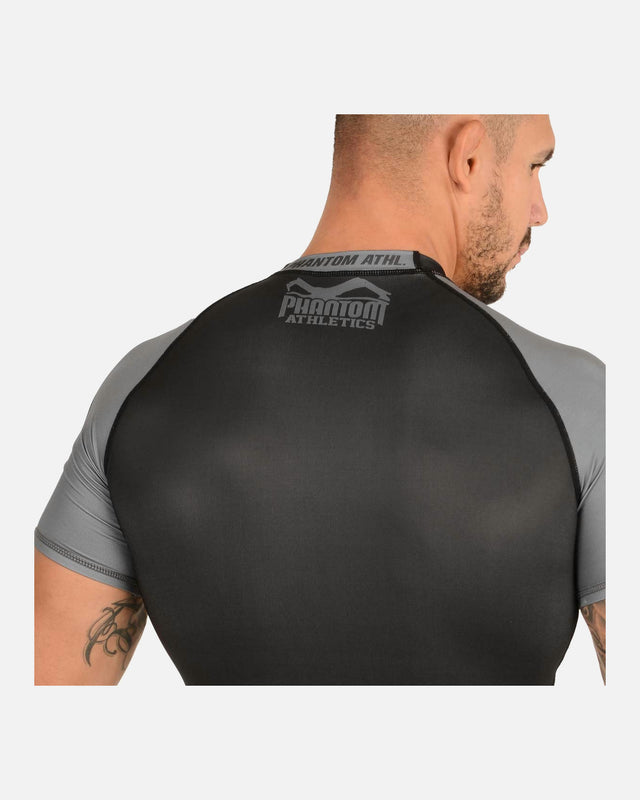 Phantom Athletics Rashguard Supporter – Schwarz/Grau