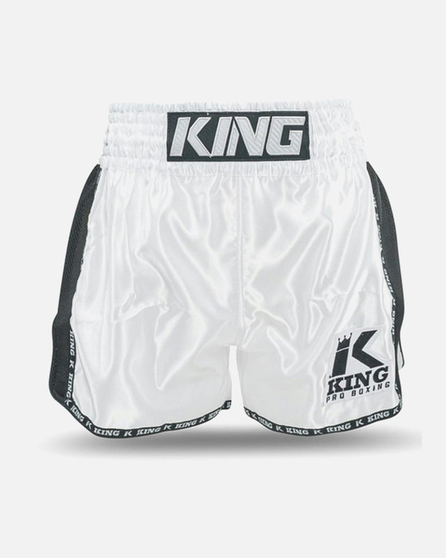Calções de Muay Thai King Pro Boxing Bangkok – Branco