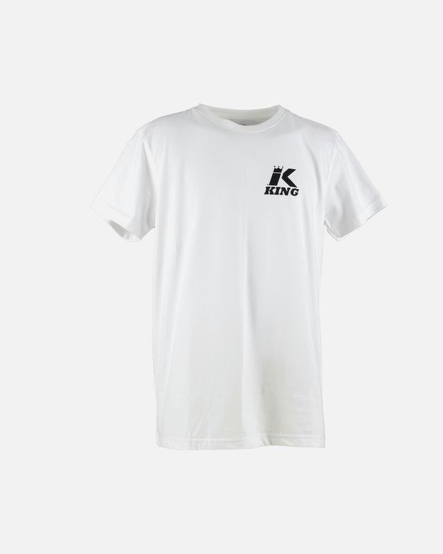 King Pro Boxing T-shirt Skull 1 – Blanc