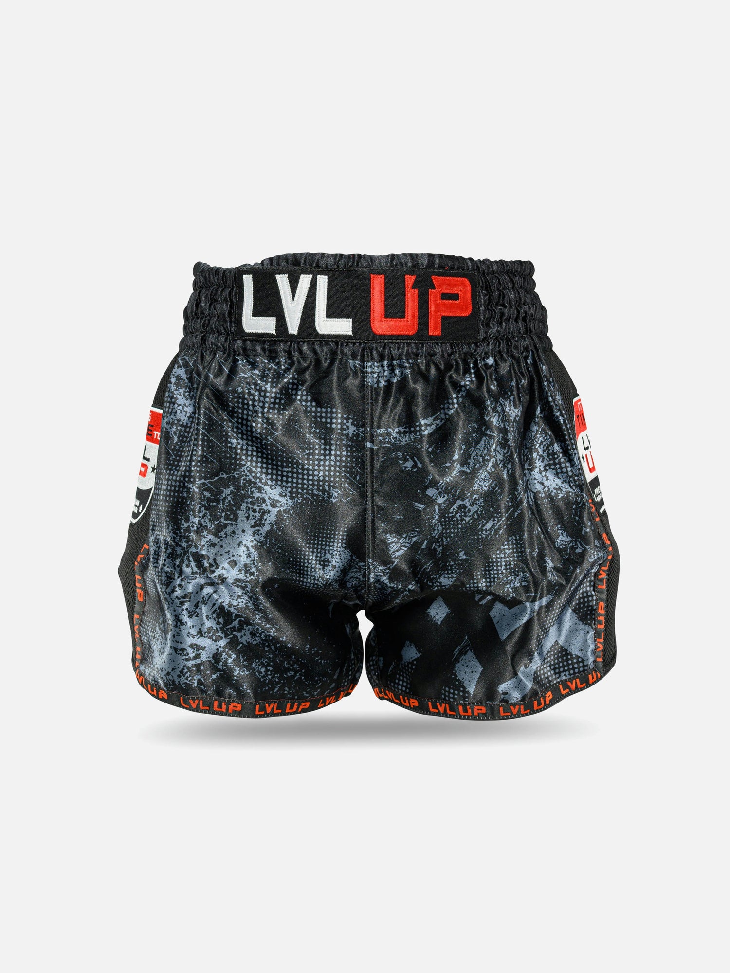 LVL UP Muay Thai shorts TKO – Sort