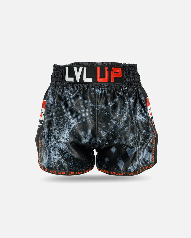 LVL UP Muay Thai shorts TKO – Sort