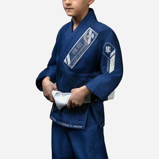 Hayabusa BJJ Kimono Ascend – Dětské – Námořnická modrá