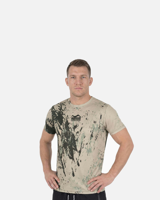 Phantom Athletics Trainingsshirt EVO Ghost - Muddergrønt Camo