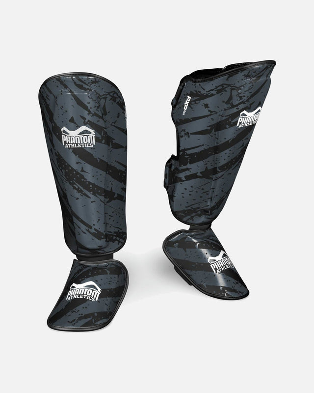 Phantom Athletics Skinnebensbeskyttere Camo Tiger - Grå