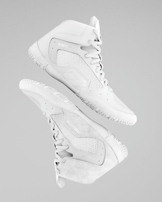 Phantom Athletics Buty zapaśnicze Tactic Dziecięce – Białe