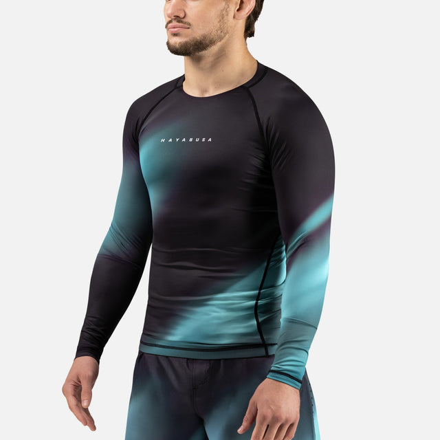 Rashguard Hayabusa Apex Nova Manga Larga - Turquesa