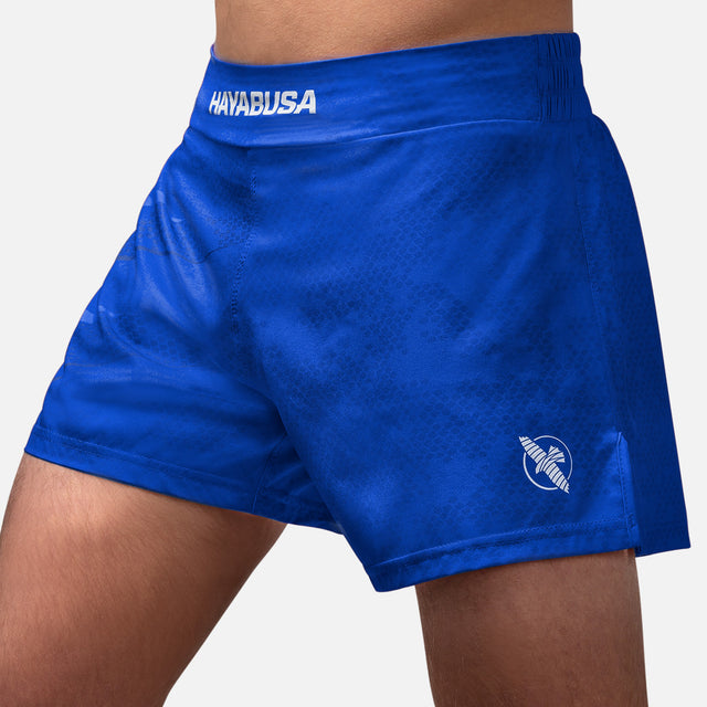 Shorts de Muay Thai Hayabusa Arrow – Bleu