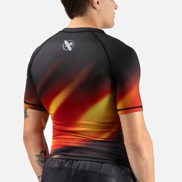 Rashguard Hayabusa Apex Nova Manga Corta – Naranja