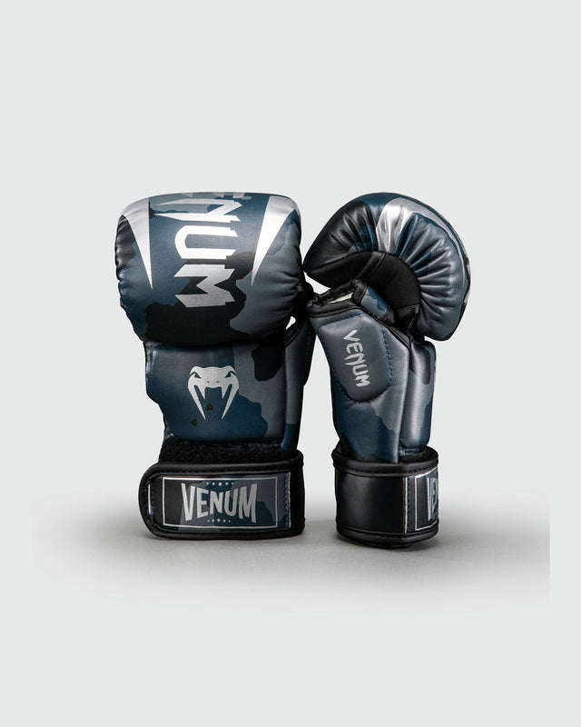 Venum MMA-handskar Elite Camo - Mörkmarinblå/Blå