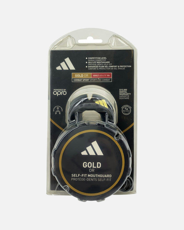 Chránič zubů Adidas OPRO Gen4 Gold-Edition – Černý