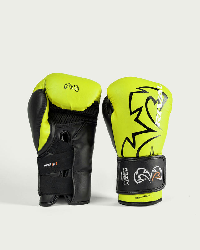 Rival Evolution RS11V Sparringhandskar – Lime