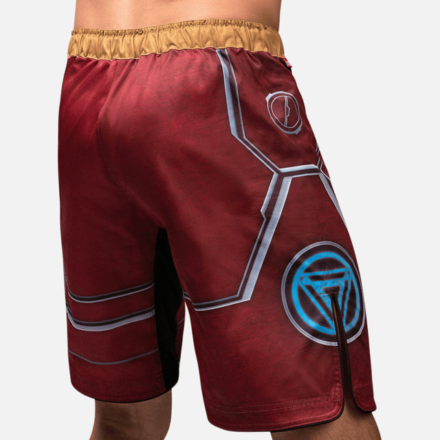 Marvel MMA-Shorts Iron Man – Rot