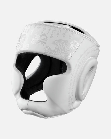 Chránič hlavy Phantom Athletics Muay Thai – Frost Bílý