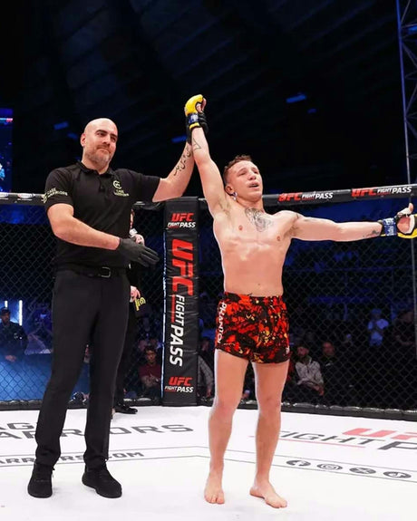 Phantom Athletics MMA-shorts Fusion Splatter – Rød