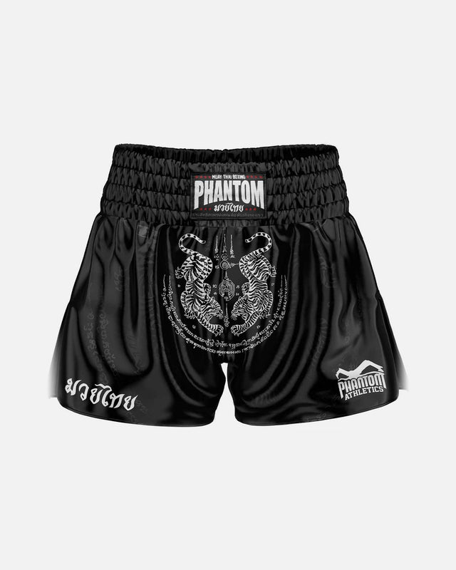 Phantom Athletics Muay Thai Shorts Sak Yant - Zwart