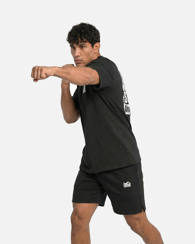 Phantom Athletics T-Shirt Cage Ring Mat Street – Schwarz