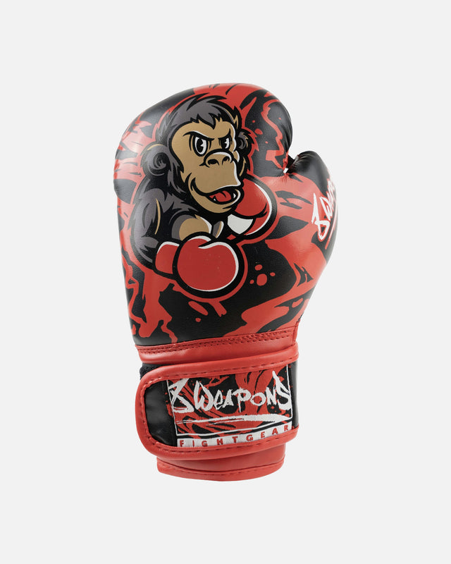 8 WEAPONS Boxhandschuhe Joe – Schwarz/Rot