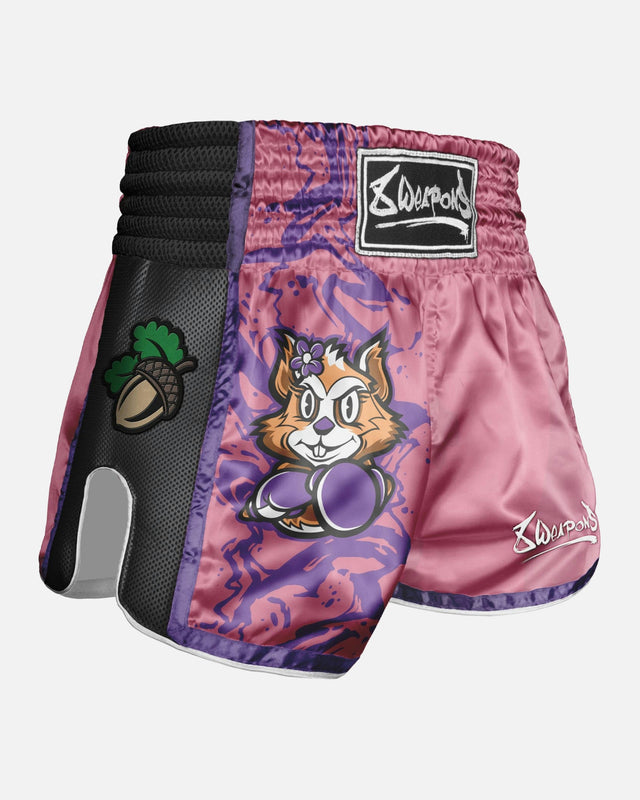 8 WEAPONS Muay Thai shorts Jenny - Lyserød