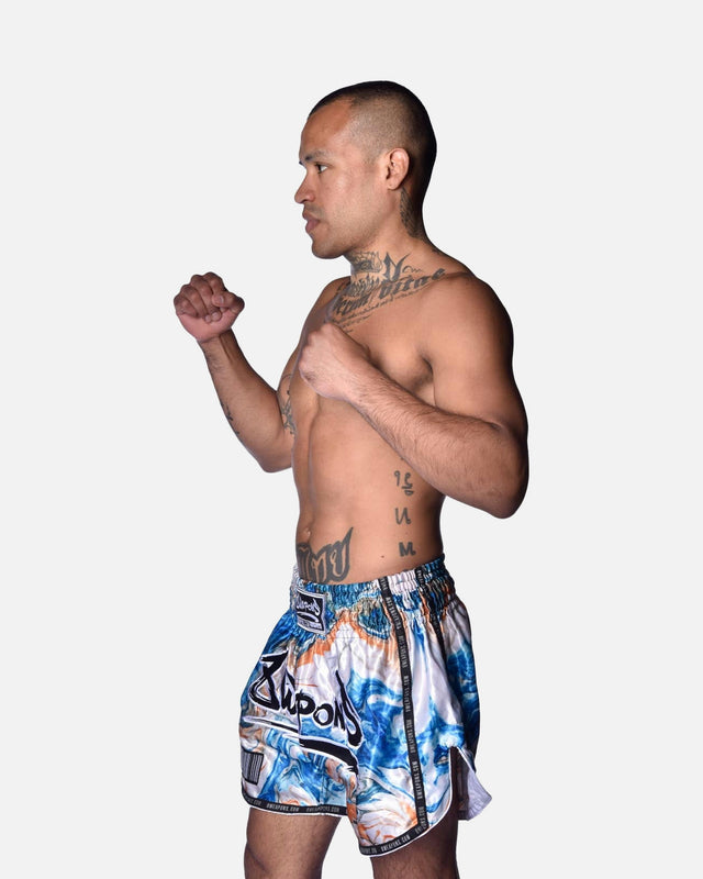 8 WEAPONS Muay-Thai-Shorts Vivo Vertigo – Mehrfarbig