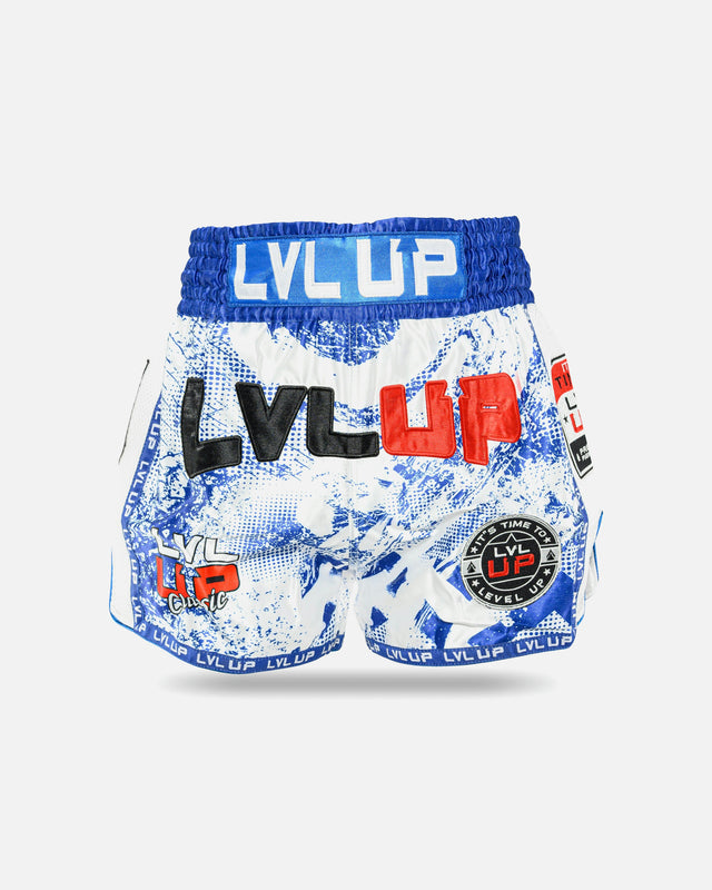 LVL UP Muay Thai shorts Stadium – Blå