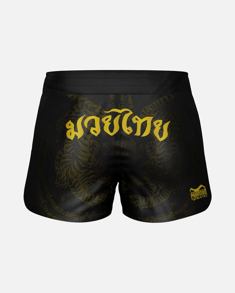 Calções de Muay Thai Phantom Athletics Fusion – Preto/Ouro