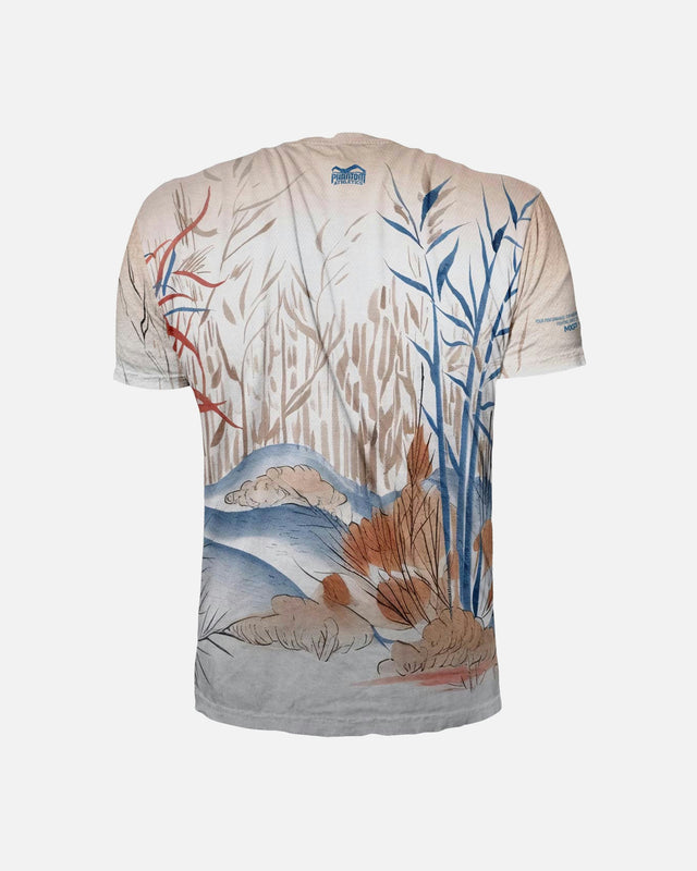 Phantom Athletics Trainingsshirt EVO Japan – Beige/Blau/Rot