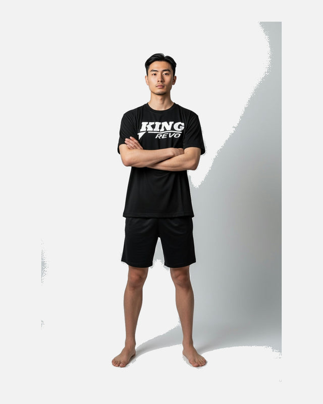 King Pro Boxing T-shirt Revo – Sort