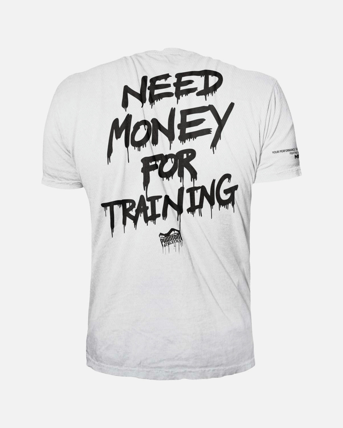 Phantom Athletics Trainingsshirt EVO Need Money For Training - Wit