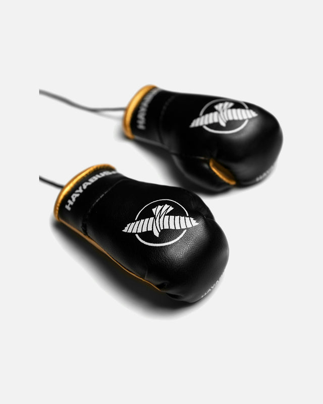 Hayabusa Boksehandsker Mini - Sort/Guld