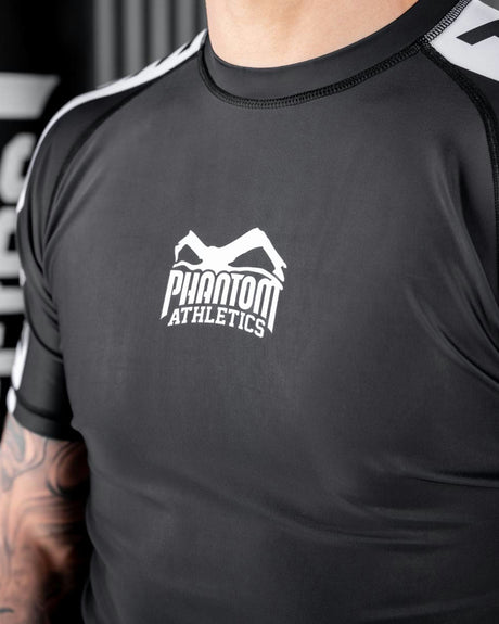 Rashguard Phantom Athletics EVO Apex Manga Curta – Preto