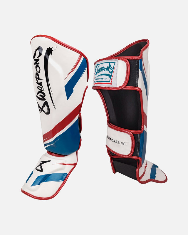 Paratibie 8 WEAPONS Shift – Bianco/Navy/Rosso