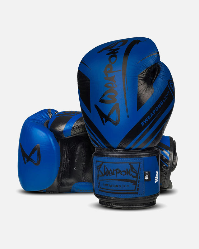 8 WEAPONS Boxhandschuhe Shift – Blau/Schwarz