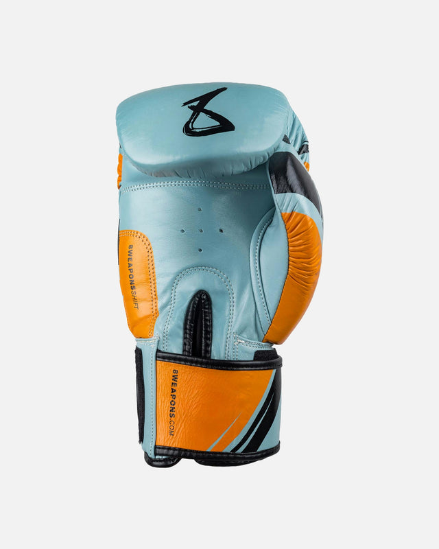 8 WEAPONS Boxningshandskar Shift – Isgrå/Orange