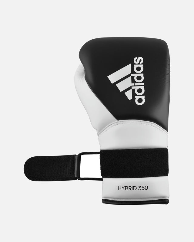 Luvas de boxe Adidas Hybrid 350 Duo Lace – Preto/Branco