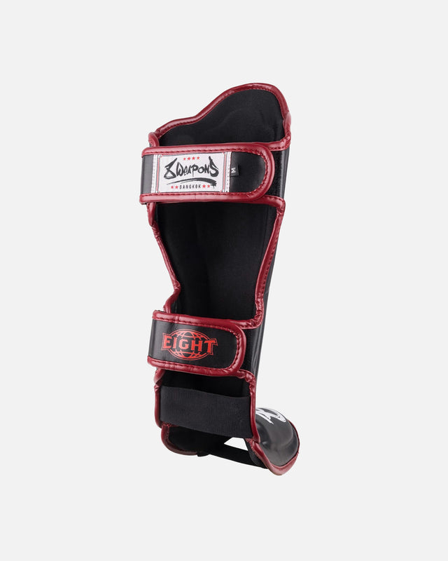 8 WEAPONS Shin guards Bangkok – Black/White