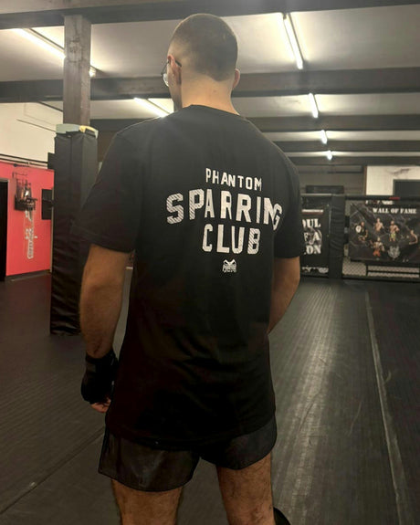 Camiseta Phantom Athletics Sparring Club Oversize Heavy – Negro