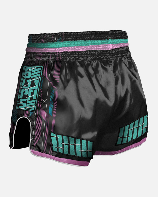 Spodenki Muay Thai 8 WEAPONS Samurai 2.0 – Cyber