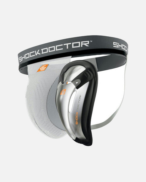 Shock Doctor Skridtbeskytter Core - Hvid/Grå