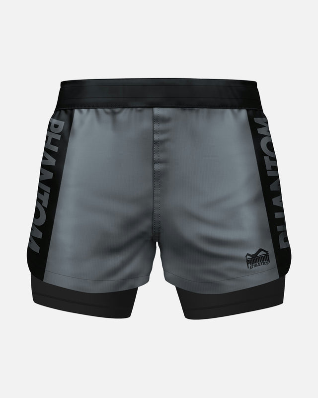 Shorts de compression Phantom Athletics Fusion 2in1 Apex – Noir