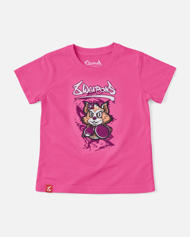 T-shirt 8 WEAPONS Bambini – Rosa