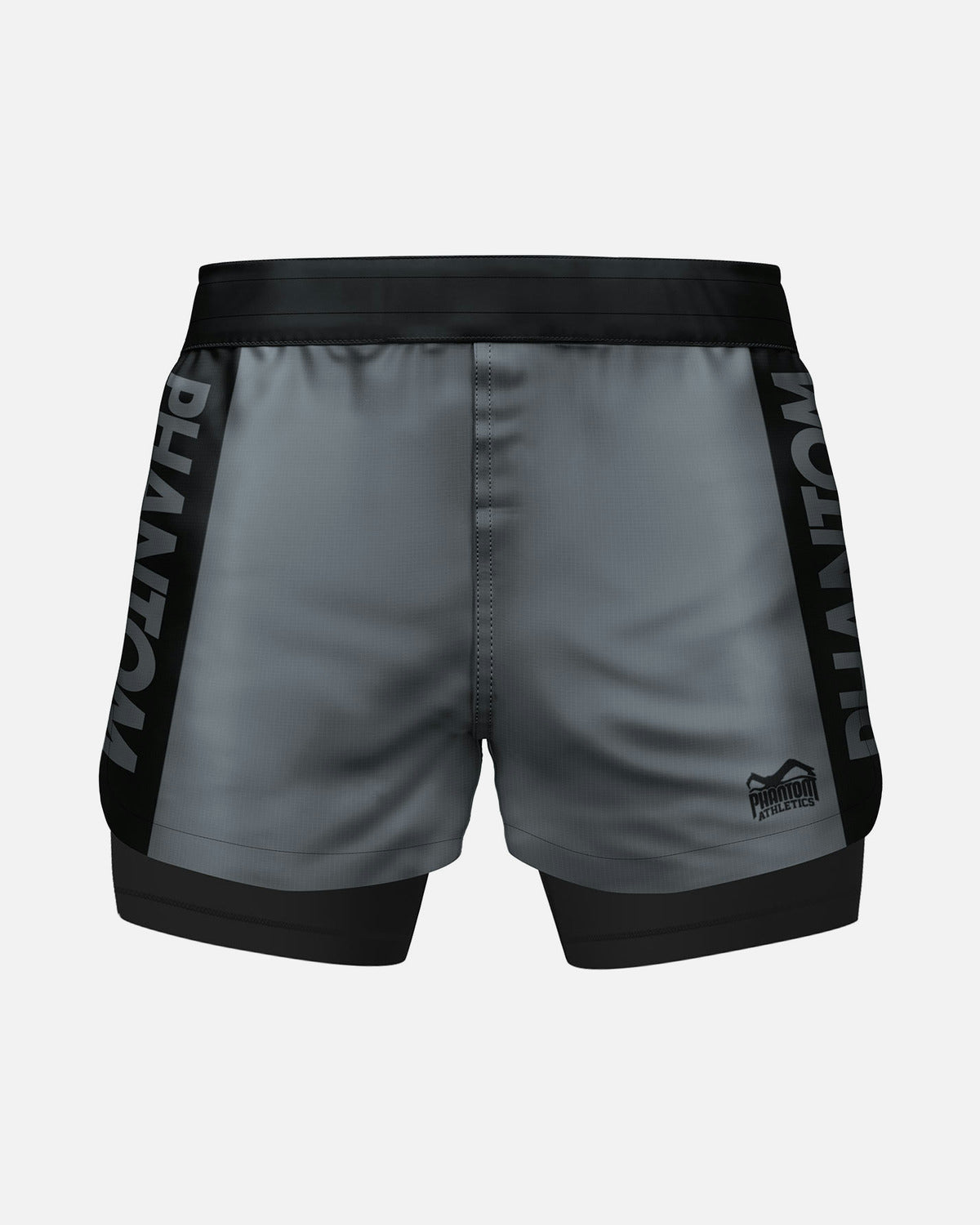 Pantalones de compresión Phantom Athletics Fusion 2in1 Apex – Gris