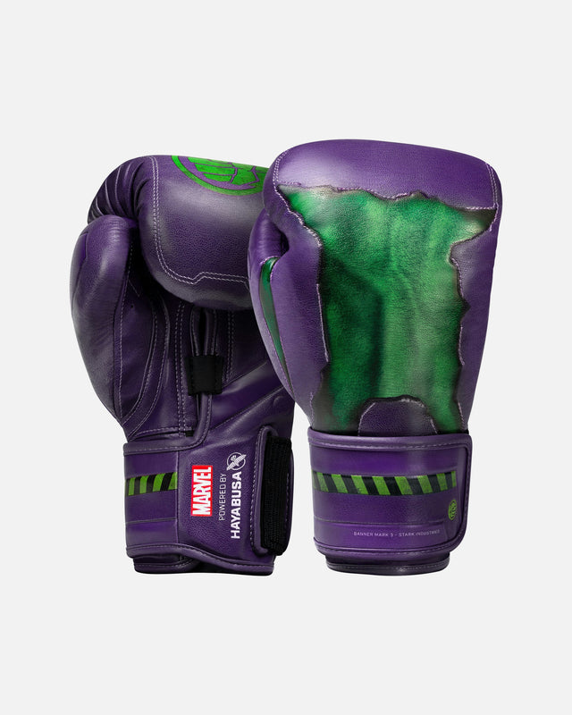 Guantoni da boxe Hayabusa Hulk – Viola/Verde