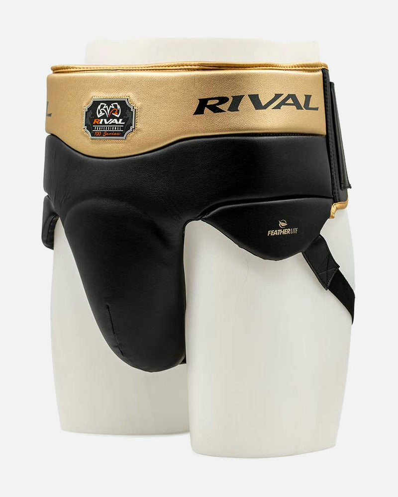 Rival Professional Groin Guard RNFL100 – Black/Gold