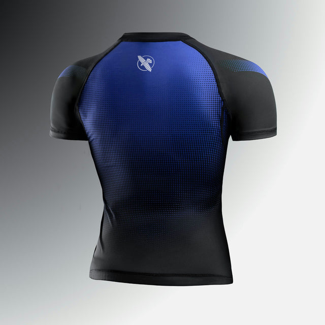 Hayabusa Rashguard Pro Ranked Korta Ärmar Dam - Blå