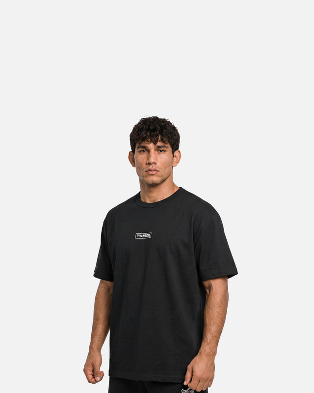 T-Shirt Phantom Athletics Earned – Nero