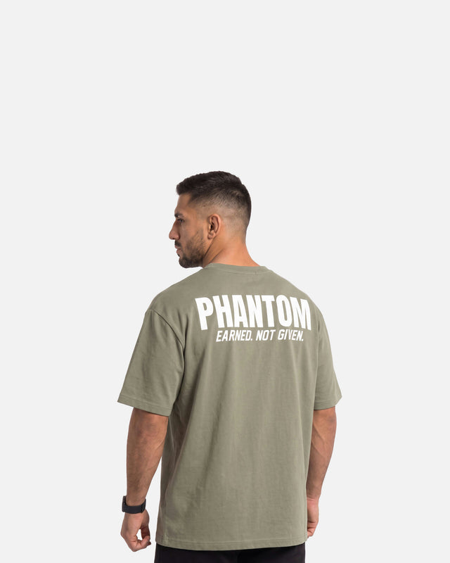 Phantom Athletics T-shirt Earned – Sage